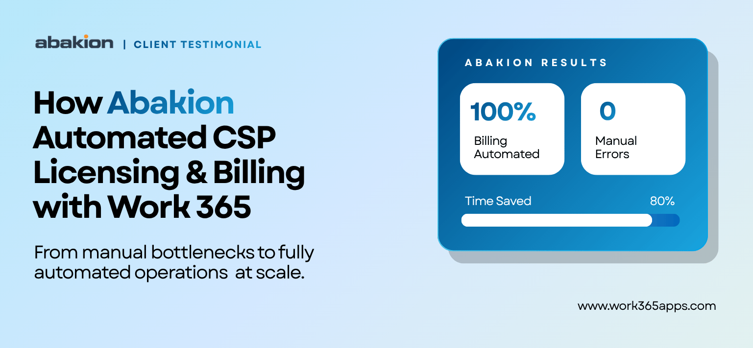 Work 365 Abakion Client Testimonial